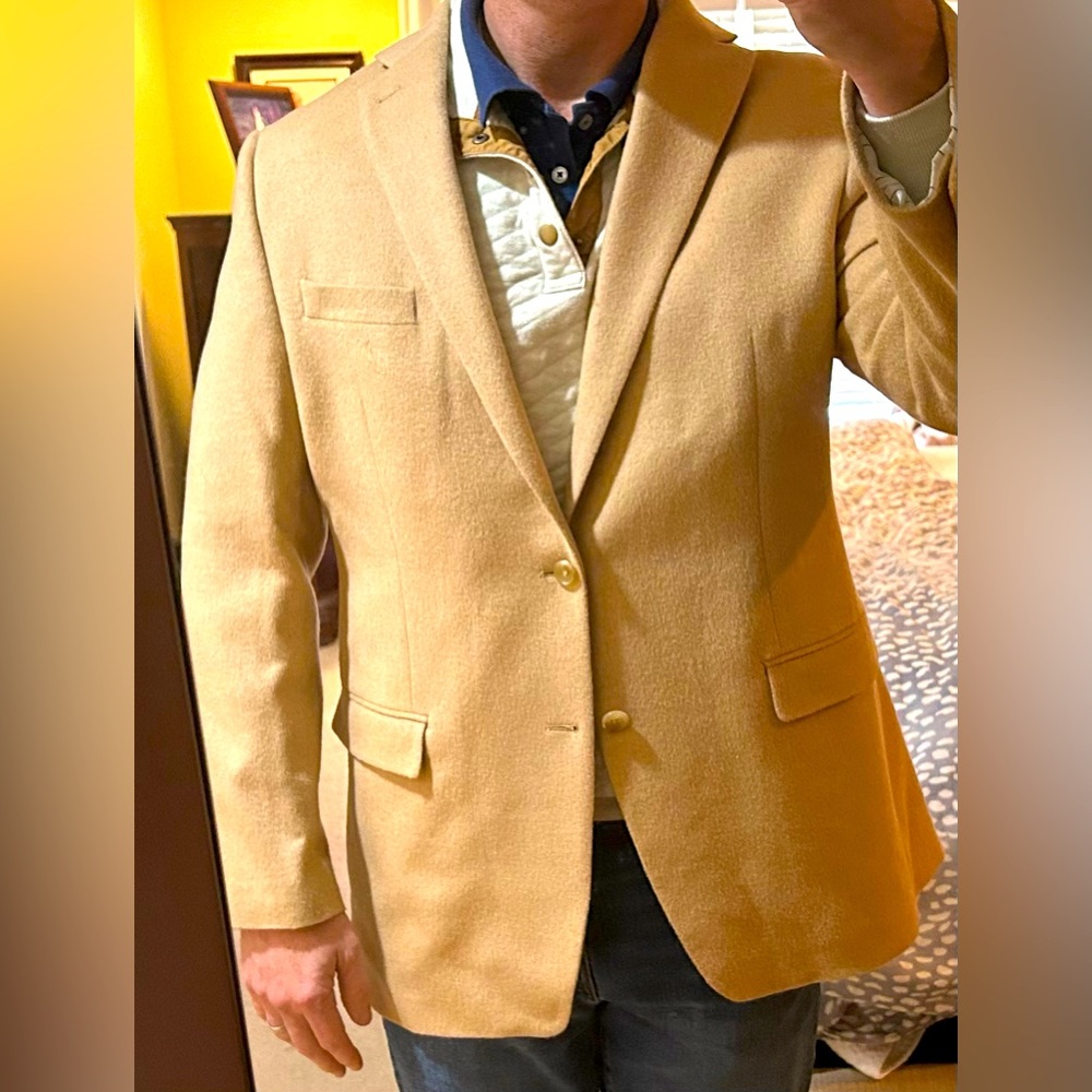 Camel Hair Sports Coat/Blazer - Ralph Lauren